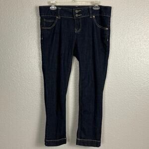 Arizona Jeans Co. Size 11 Cotton Blend Dark Wash Bootcut Leg Style Women’s Jeans